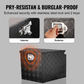Trailer Tongue Box Aluminium 99cm Diamond Plate Storage Lock