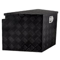 Trailer Tongue Box Aluminium 99cm Diamond Plate Storage Lock