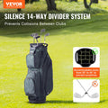 Golf Cart Bag 14 Way Divider 36