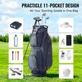 Golf Cart Bag 14 Way Divider 36