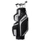 Golf Cart Bag 14 Way Divider 13 Pockets Black 600D Polyester