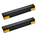 Parking Stopper 406mm 2pc Heavy Duty Garage Floor Tire Wheel Block