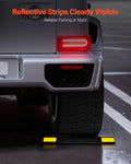 Parking Stopper 446mm 2pcs Heavy Duty Garage Car Wheel Stop Bumper