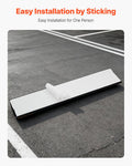 Parking Stopper 446mm 2pcs Heavy Duty Garage Car Wheel Stop Bumper