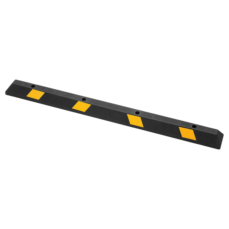 Parking Stopper 1840mm Heavy Duty Rubber Curb Garage Floor Reflective