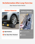 Parking Stopper 1840mm Heavy Duty Rubber Curb Garage Floor Reflective
