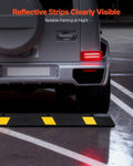 Parking Stopper 1840mm Heavy Duty Rubber Curb Garage Floor Reflective