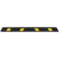 Parking Stopper 1840mm Heavy Duty Rubber Curb Garage Floor Reflective