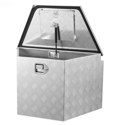 Aluminum Trailer Tongue Box 838x483x457mm Silver Heavy Duty