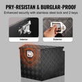 Trailer Tongue Box Aluminum Diamond Plate 737x410x460mm