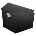 Trailer Tongue Box Aluminum Diamond Plate 737x410x460mm