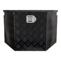 Trailer Tongue Box Aluminum Diamond Plate 737x410x460mm