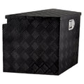 Trailer Tongue Box Aluminum Diamond Plate 737x410x460mm