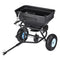 Tow Behind Broadcast Spreader 130L Capacity 9.8ft Width Salt
