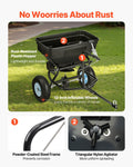 Tow Behind Broadcast Spreader 130L Capacity 9.8ft Width Salt