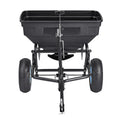 Tow Behind Broadcast Spreader 130L Capacity 9.8ft Width Salt