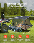 Tow Behind Lawn Sweeper 26.7cm 26 cu.ft Large Yard Leaf Grass