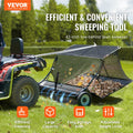 Lawn Sweeper 106.6cm 12cu.ft Tow Behind Grass Leaf Collector