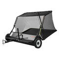 Tow Behind Lawn Sweeper 122cm 26cu.ft Leaf Grass Collector