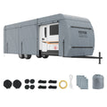 Travel Trailer Cover 9.1-9.8m 4-Layer Waterproof RV Camper