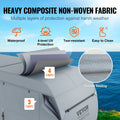 Travel Trailer Cover 9.1-9.8m 4-Layer Waterproof RV Camper