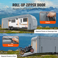 Travel Trailer Cover 9.1-9.8m 4-Layer Waterproof RV Camper