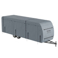 Travel Trailer Cover 9.1-9.8m 4-Layer Waterproof RV Camper
