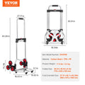 Stair Climbing Cart 118kg Heavy Duty Hand Truck 10 Wheels Dolly