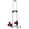Stair Climbing Cart 118kg Heavy Duty Hand Truck 10 Wheels Dolly