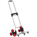Stair Climbing Cart 118kg Heavy Duty Hand Truck 10 Wheels Dolly