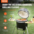 Portable Propane BBQ Grill Charcoal Stainless Steel Cart Cover