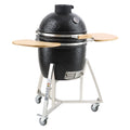 Portable Propane BBQ Grill Charcoal Stainless Steel Cart Cover