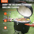 Portable Propane Gas Grill Charcoal BBQ Smoker Stainless Steel