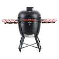 Portable Propane Gas Grill Charcoal BBQ Smoker Stainless Steel