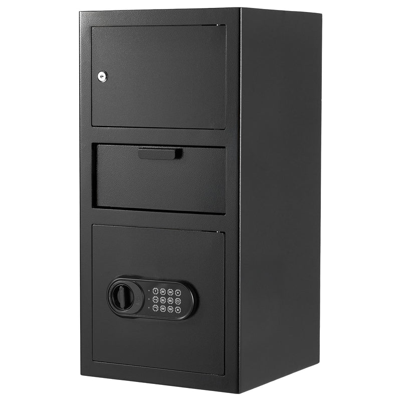 Drop Safe 3.6 Cubic Feet Digital Keypad Front Slot Black