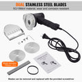 80W Electric Shawarma Knife Doner Kebab Meat Slicer 2 Blades