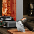 80W Electric Shawarma Knife Doner Kebab Meat Slicer 2 Blades