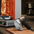 80W Electric Shawarma Knife Turkish Doner Kebab Slicer 2 Blades