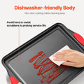 VEVOR Baking Pan Set 6-Piece Nonstick Carbon Steel Silicone Handles