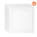 Ceiling Tiles 48-Pack 20x20cm Polystyrene Glue-up