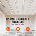 Ceiling Tiles 96-Pack 20x20cm Polystyrene Glue-up White