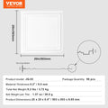 Ceiling Tiles 96-Pack 20x20cm Polystyrene Glue-up White