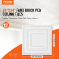 Ceiling Tiles 12-Pack 24x24