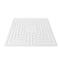 Ceiling Tiles 12-Pack 24x24 PVC White Echo Pattern Easy Installation