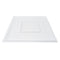 Ceiling Tiles 12 Pack 24x24 PVC White Geometric Easy Install