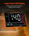 TIG MMA Stick Welder 2-in-1 IGBT Hot Start LED Lift