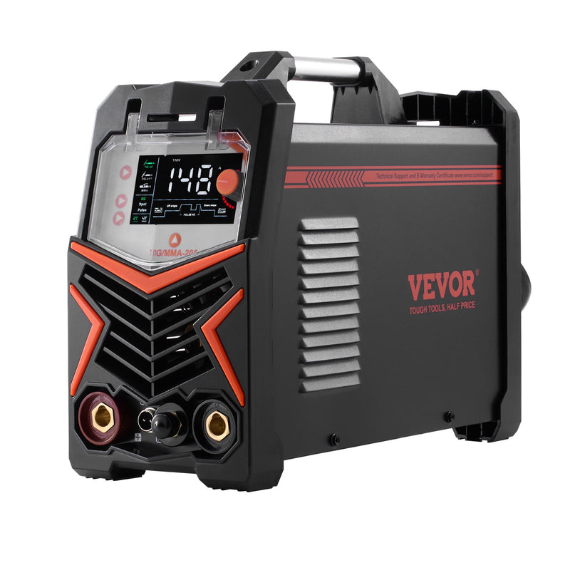 TIG Welder 205A 3-In-1 DC MMA Stick IGBT Inverter LED Display