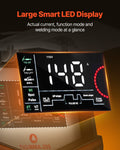 TIG Welder 205A 3-In-1 DC MMA Stick IGBT Inverter LED Display
