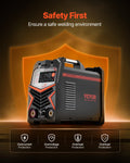TIG Welder 205A 3-In-1 DC MMA Stick IGBT Inverter LED Display