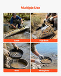 Highbanker 1270mm 3-in-1 Gold Panning Kit 26pc Sluice Box Mining